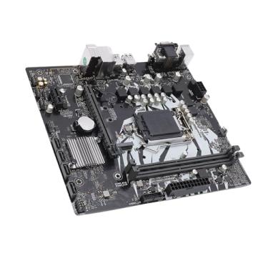 Imagem de GOWENIC Placa-mãe de Computador M.2, Placa-mãe Micro ATX de Canal Duplo LGA 1200 DDR4 Com PCIe 3.0, 4 USB 3.2 Gen 1, 6 USB .0/1., SATA .0, Portas RJ45