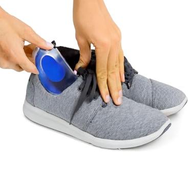 Imagem de Palmilha Ortopédica de Gel Silicone para Alívio de Dor – Esporão de Calcâneo, Fascite Plantar e Conforto nos Pés