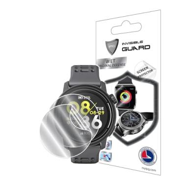 Imagem de IPG Protetor de tela de hidrogel para relógio inteligente Coros Pace 3 GPS Sport (2 unidades) Película transparente HD invisível antiarranhões - suave/autorreparação/bolha para Pace3GPS