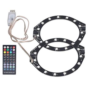 Imagem de RiToEasysports Anel de Luz de Fita LED do Console do Jogo Com 400 Efeitos Sincronização Musical para Console, RGB LED Light Tiras para Decoração da Sala de Jogos