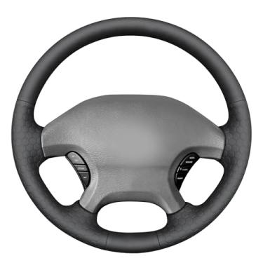 Imagem de MEWANT Capa de volante com costura DIY para Dodge Ram 1500 2002-2003 Acessórios de volante para Dodge Ram 1500 2002-2003