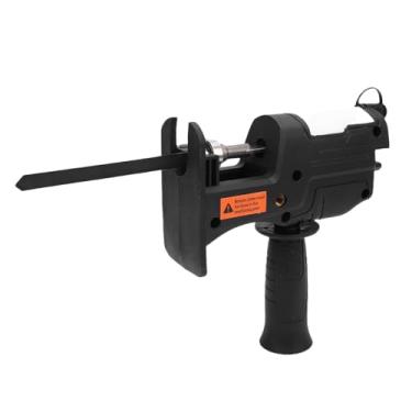 Imagem de Cryfokt Adaptador de Serra Alternativa de Broca Elétrica Abs Com 3 Lâminas e Lata de óleo para Corte de Carne de Metal de Madeira para Brocas Elétricas