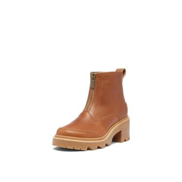 Imagem de Sorel Bota feminina Joan Now com zíper, Veludo bronzeado/chiclete 2, 35