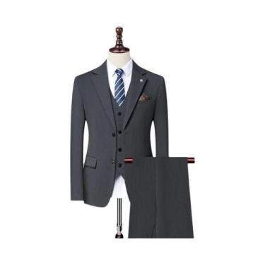 Imagem de Terno Masculino Elegante 2025 De Alta Qualidade Para Negócios E Lazer,