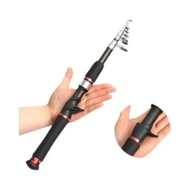 Imagem de Vara De Pesca Telescópica BAKAWA 1.5M 1.8M 2.1M 2.4M Fibra FRP Para Pe