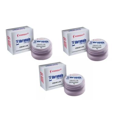Imagem de Kit 3 Duramais Cream Lub Gel Masculino 4G For Sexy - forsexy