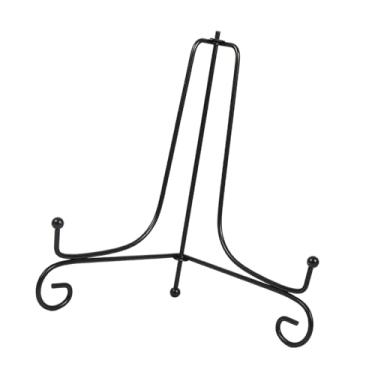 Imagem de Naroote Ferro Clássico Expositor Tigela Placa Moldura Arte Preto 4 "-12" para Decoração de Casa Sala de Estar Escritório Galeria (20,3 cm/8 pol.)