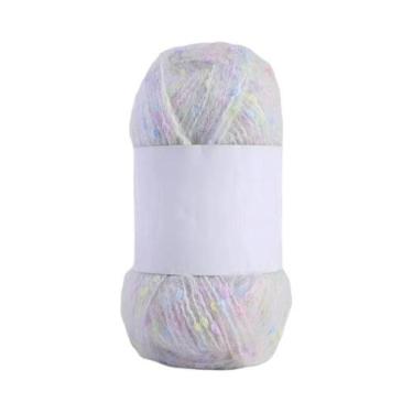 Imagem de Fio De Feijão Colorido De 50g Para DIY, Lã Para Tricô, Material Para C