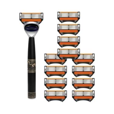 Imagem de Navalha De 6 Lâminas Para Depilação De Pernas E Axilas, Navalha Manual