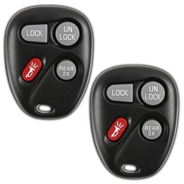 Imagem de Chaveiro de substituição KeylessOption, 4 botões, sem chave, entrada de controle remoto.KeylessOption preto KPT2037