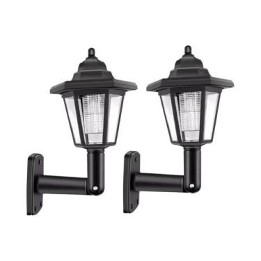 Imagem de Luzes De Jardim Solares LED Para Exterior, Luminária De Rua, Iluminaçã