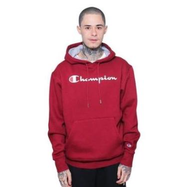 Imagem de Moletom Champion canguru colleg - vermelho-Masculino