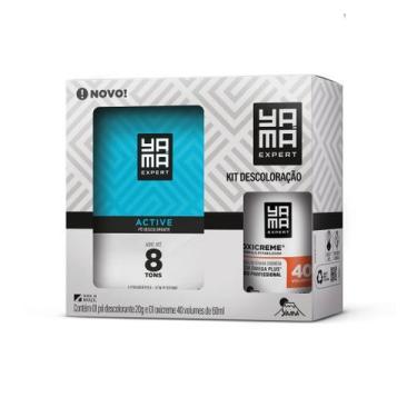 Imagem de Kit Yamá Pó Descolorante Active 20g + OX 40 Vol 60ml - YAMA