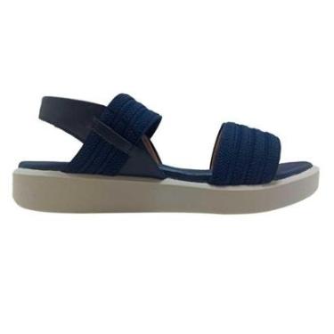 Imagem de Sandália Usaflex Feminina Confortável Tiras em Elástico Macia-Feminino