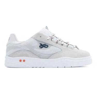 Imagem de Tênis Ous Fluente Gtx Cinza Azul Branco Essencial-Unissex