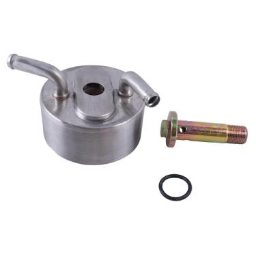 Imagem de YLQASOON Resfriador de óleo do motor 1240A008 1240A053 compatível com Mitsubishi Pajero Montero Sport L200 Triton