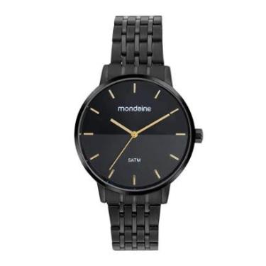 Imagem de Relógio Mondaine Feminino Casual Com Visor Fosco Preto-Feminino
