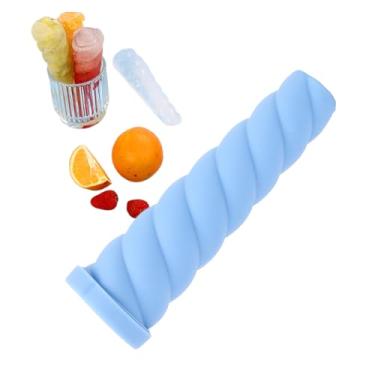 Imagem de Máquina de picolé - Utensílios de cozinha reutilizáveis de silicone | Tubos de picolé - para crianças, crianças, creme, bolo, festas de verão, sobremesas, cozinha, bebida, comida, acampamento, frutas