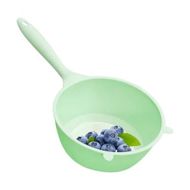 Imagem de Cesta de filtro de arroz | Coador de arroz multifuncional de malha fina | de cozinha com economia de espaço para dormitório de restaurante e apartamento