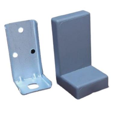 Imagem de Kit 50 Capas Para Cantoneira  Aérea Em L Para Móveis - Paraiso Ferrage