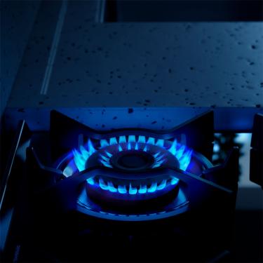 Imagem de Fogão de Embutir Electrolux de 05 Bocas Experience com Mesa Vidro e Grill Cinza e Preto - FE5EG