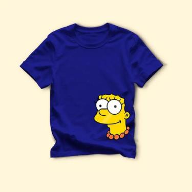 Imagem de Camisa Camiseta Unissex Homer Marge Simpsons Desenho Animado Casal Alg