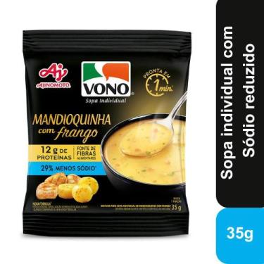 Imagem de Sopa cremosa VONO Proteína Sabor Mandioquinha com Frango 35g