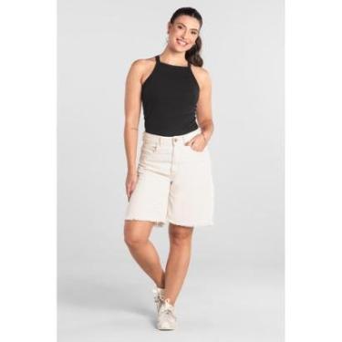 Imagem de Regata Adulto Ribana Canelada Just Basic-Feminino