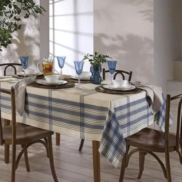 Imagem de Toalha De Mesa Ret Digital Dohler 6 Lugares 140cmx210cm
