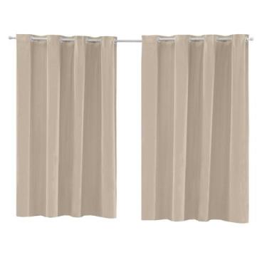Imagem de Cortina Blackout Pvc 2,80m X 1,60m Corta Luz - Angélica Enxovais, BEGE