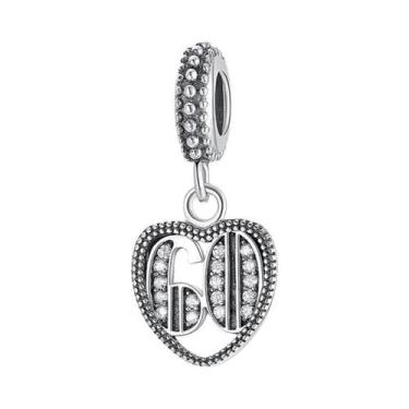 Imagem de Pingente De Prata Banhada a Prata Com Tema De Amor Para Aniversário E 