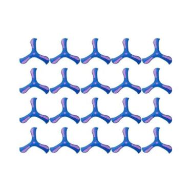 Imagem de Brinquedo Boomerang Macio Para Crianças, Disco Voador De Três Folhas, 