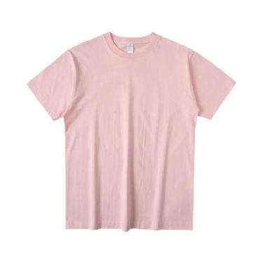 Imagem de Camiseta Masculina Oversized De Algodão Pesado 280gsm Manga Curta Cor 