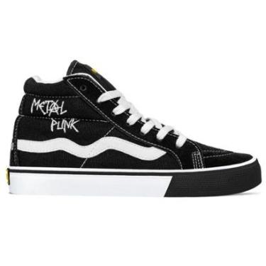 Imagem de Tênis Mad Rats Lona Unissex Hi Top Oitão | Branco Cor:;Tamanho:41-Unissex