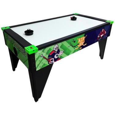 Imagem de Mesa De Aero Hockey Air Game Disco Play C 1,83m Air Joy 220V