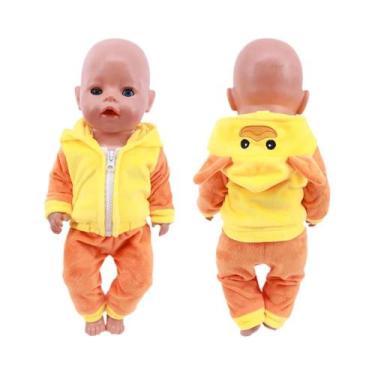 Imagem de Roupas De Boneca Com Bordado De Animais De 18 Polegadas, Brinquedo Fof