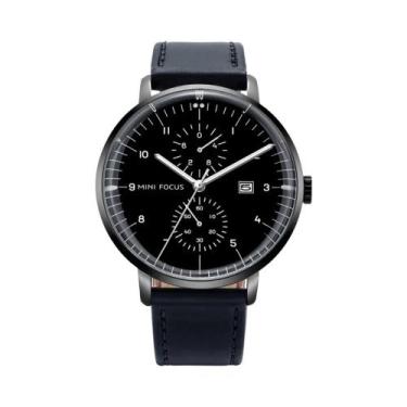 Imagem de Relógio Masculino De Quartzo MINI FOCUS À Prova d'Água Com Data Automá