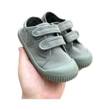 Imagem de Tênis Retro Leves E Respiráveis Para Crianças, Solado Macio, Cor Sólid