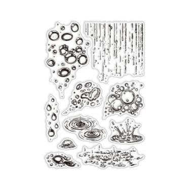 Imagem de Carimbos Transparentes Vintage Para Scrapbooking DIY: Fundo De Janelas