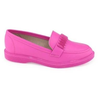Imagem de Sapato Mocassim Moleca Fem Casual 5666.106 Oxford napa turim-Feminino