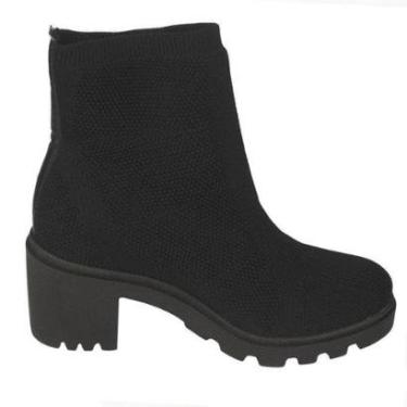 Imagem de Bota Feminina Bebecê CB Preta - T5618-Feminino