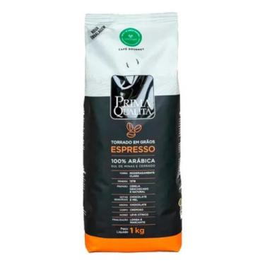 Imagem de Café prima qualità espresso gourmet grãos 1kg