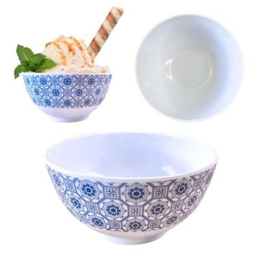 Imagem de Tigela Redonda em Melamina Bowl 400ml Decorada - Sk