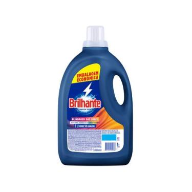 Imagem de Sabão Líquido Brilhante Limpeza Total 5L, 5L