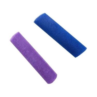 Imagem de Esponjas Esfoliantes Africanas De Dupla Face, Toalha De Banho De Malha