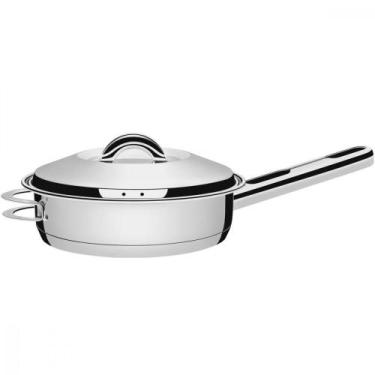 Imagem de Frigideira Tramontina Inox Fundo Triplo 28cm 4,8 L