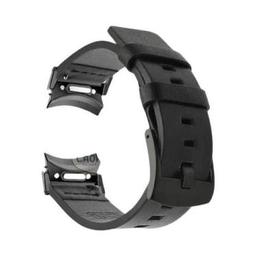 Imagem de Pulseira De Couro De 40 44mm Para Samsung Galaxy Watch 7 6 5 4 Com Fec