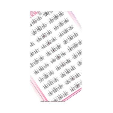 Imagem de Cílios Postiços Reutilizáveis Estilo Coreano Para Meninas, Sem Cola, N