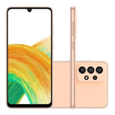 Imagem de Samsung Galaxy A33 5G 128 GB Peach 6 GB RAM, 128GB, Rosé