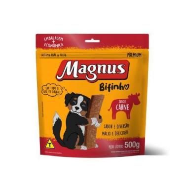 Imagem de Magnus Bifinho Sabor Carne 500g - Petiscos para Cachorro - Adimax
